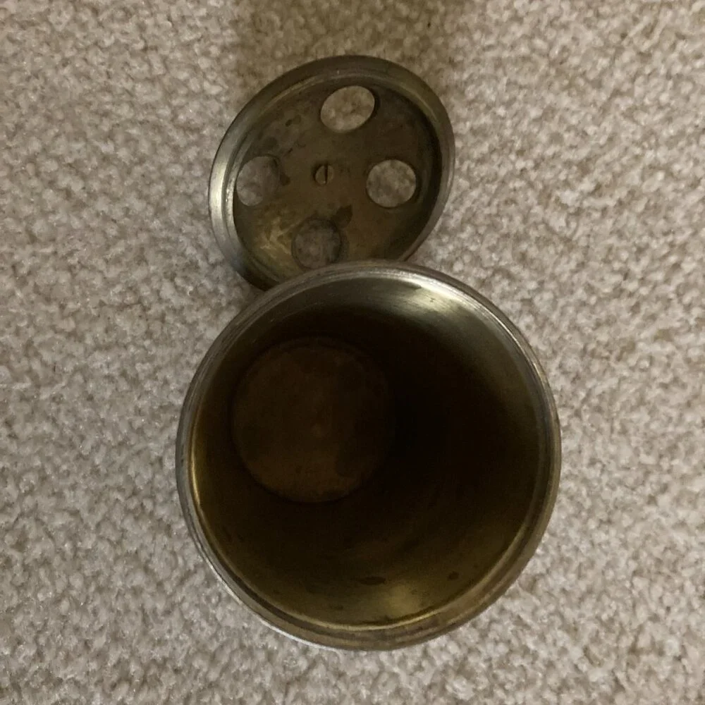 Vintage antique brass